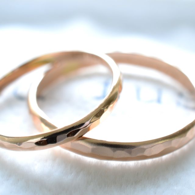 【湘南彫金工房 andfuseの口コミ】 手作りなのでシンプルなデザインしかできませんが、2人で作る世界に一つだ…