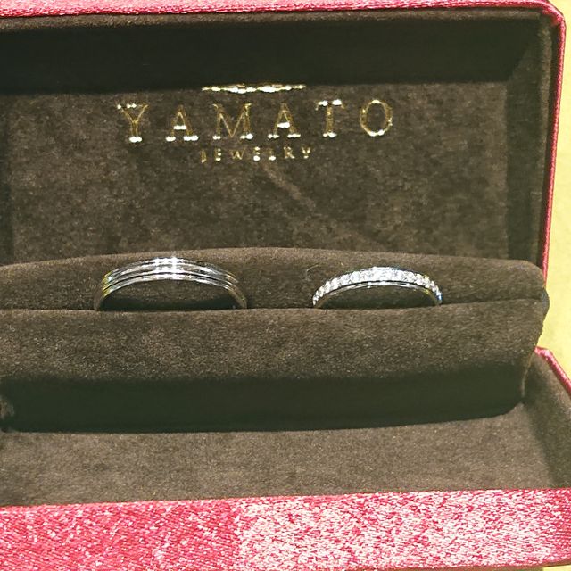 【PILOT BRIDAL(パイロットブライダル)の口コミ】 最初に、婚約指輪を買ってとても良かったので、結婚指輪もと思い伺ったら…
