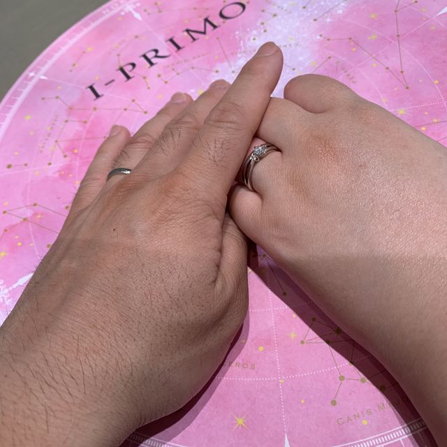 【アイプリモ(I-PRIMO)の口コミ】 ブランドよりも着け心地を重視に探すことができた。
指輪を何度も着けては…