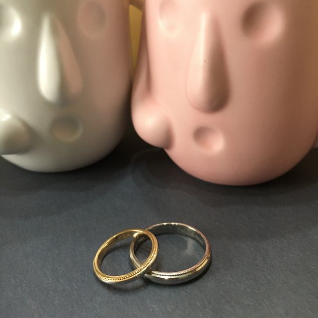 【ennowa (えんのわ)の口コミ】 二人でたくさんの種類がある中で悩んできめました。
普段ずっと付ける予定…