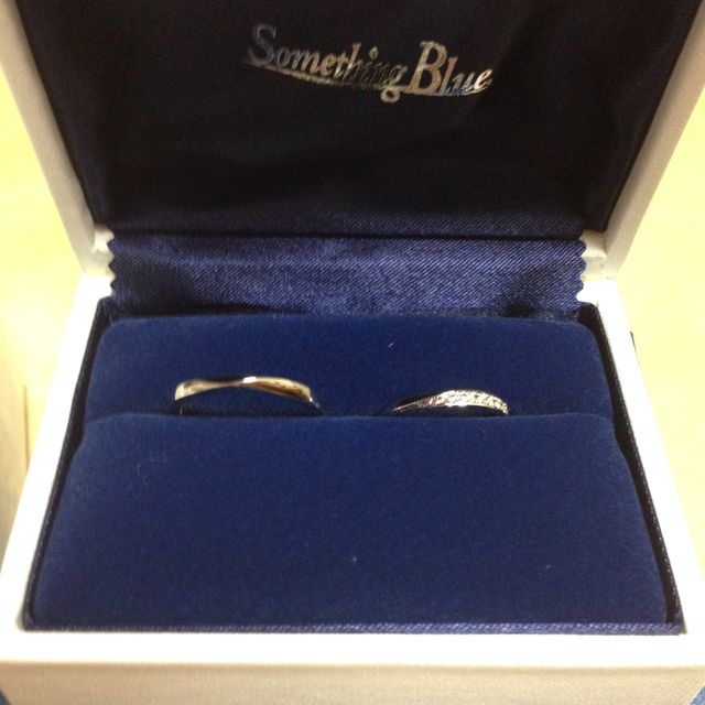 【Something Blue(サムシングブルー)の口コミ】 価格帯とデザイン、コンセプトから選びました。サムシングフォーの一つ、…