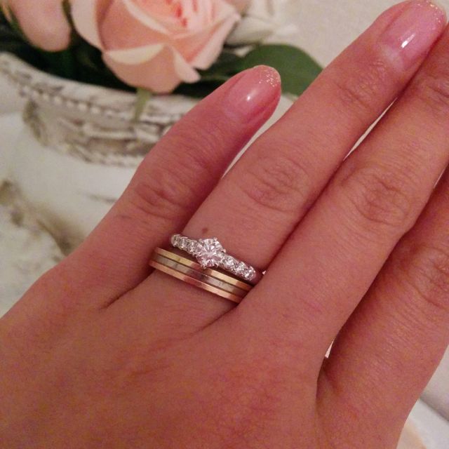 【MIKIMOTO(ミキモト)の口コミ】 私の理想のデザインで、シャネルやカルティエやブルガリなど店舗をまわり…