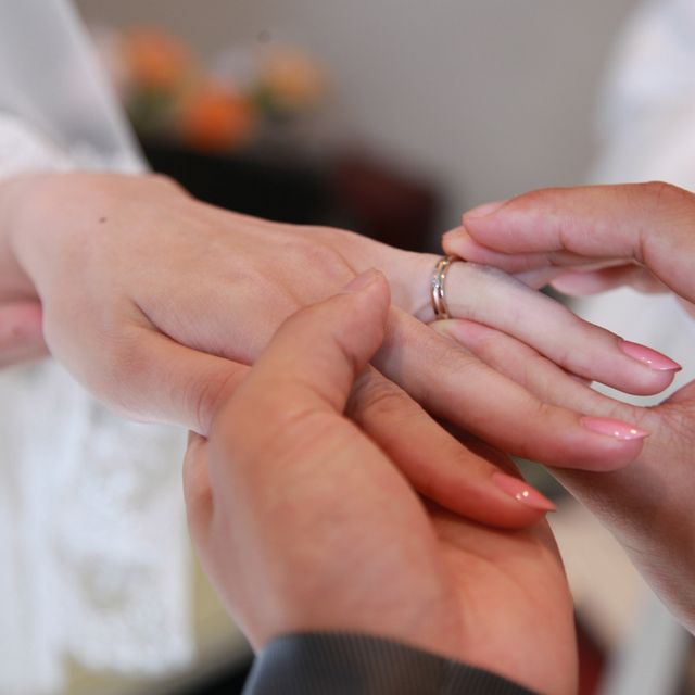 【nocur(ノクル)の口コミ】 ピンクゴールドの優しい色合いと、プラチナとの組み合わせが気に入りまし…