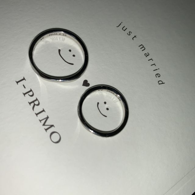 【アイプリモ(I-PRIMO)の口コミ】 指輪の決め手は、まず見た瞬間一目惚れしました（＾_＾）細いのを探してた…