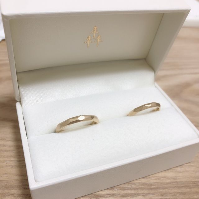 【THREE TREES(スリーツリーズ)の口コミ】 結婚指輪は最初から手作りしたいと決めていました。近くで手作り出来ると…