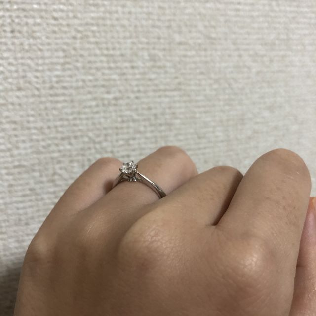 【銀座ダイヤモンドシライシの口コミ】 彼がプロポーズリングで用意してくれていたので、後日リングを決めにいき…