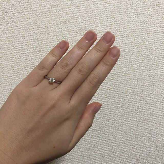 【銀座ダイヤモンドシライシの口コミ】 彼がプロポーズリングで用意してくれていたので、後日リングを決めにいき…