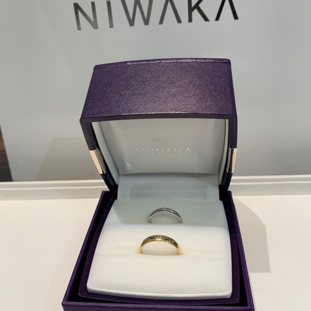 【俄(にわか)の口コミ】 毎日着けるものなのでシンプルなデザインを希望していましたが、それを叶…