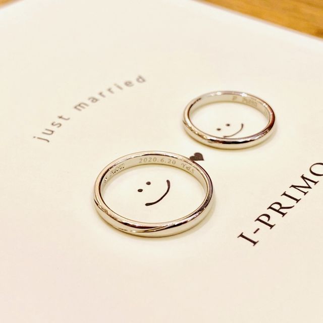 【アイプリモ(I-PRIMO)の口コミ】 何店舗も見ましたが、2人ともビビっときたのが全く同じでした。彼がシンプ…