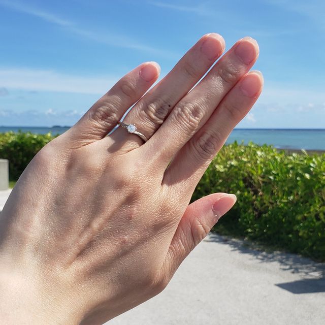 【アイプリモ(I-PRIMO)の口コミ】 リングのウェーブがかかっているデザインがとても可愛かったからです！ま…