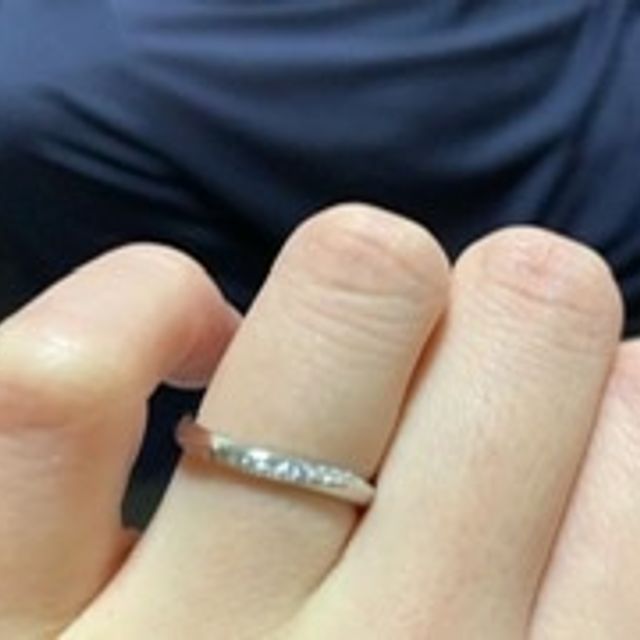 【4℃ BRIDAL(ヨンドシーブライダル)の口コミ】 決めては、ブランド名とデザインでした。
もともと4°が好きだったので…