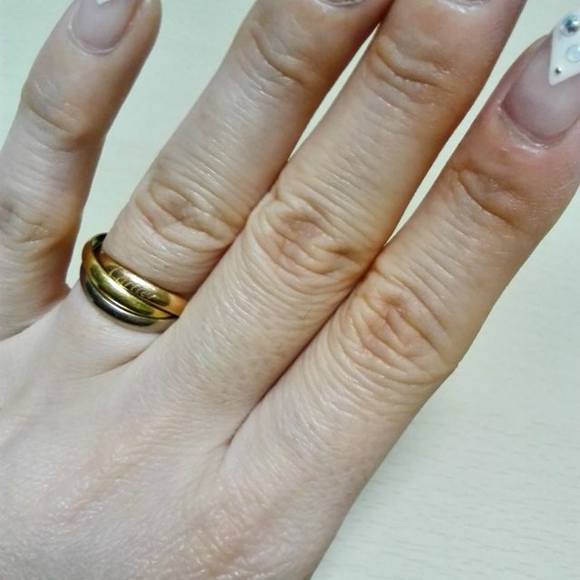 【カルティエ(Cartier)の口コミ】 亡くなった母がカルティエのトリニティをしていた為、初めから結構指輪は…