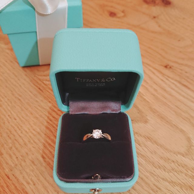 【ティファニー(Tiffany & Co.)の口コミ】 ティファニーセッティングに憧れがあったのですが、指に合わず、着け心地…