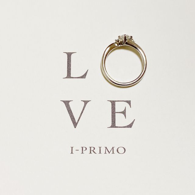 【アイプリモ(I-PRIMO)の口コミ】 もともとアイプリモで購入する予定ではありませんでした。指輪のサイズを…