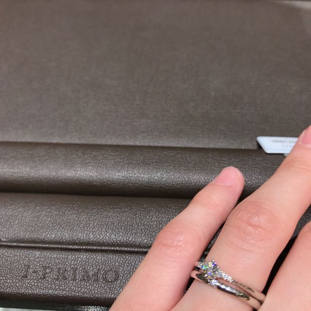 【アイプリモ(I-PRIMO)の口コミ】 なにより可愛い！と思ったらやっぱりダイヤモンドも大きいし値段も&hellip…