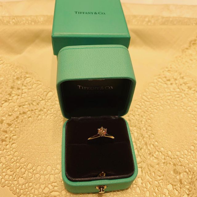 【ティファニー(Tiffany & Co.)の口コミ】 婚約したときならではのデザイン形だと思いましたし、今しかいただけないT…