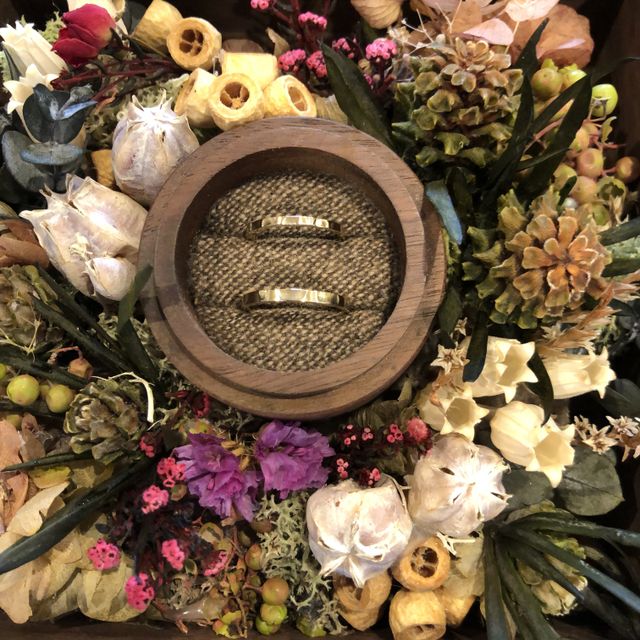 【鎌倉彫金工房の口コミ】 前からホームページで先輩の指輪特集を見ていて、なんとなくどれにしよう…