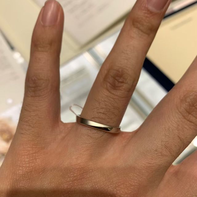 【ヴァンドーム青山(VENDOME AOYAMA)の口コミ】 王道なプラチナのデザインが多いですが、プラチナ以外への素材変更もでき…