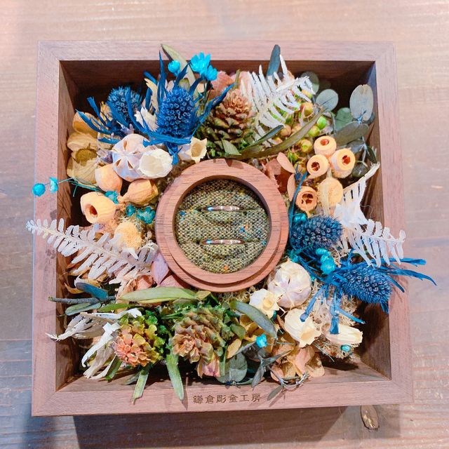 【鎌倉彫金工房の口コミ】 結婚指輪をいろいろ探してたのですが、結局気にいるものが見つからず、友…