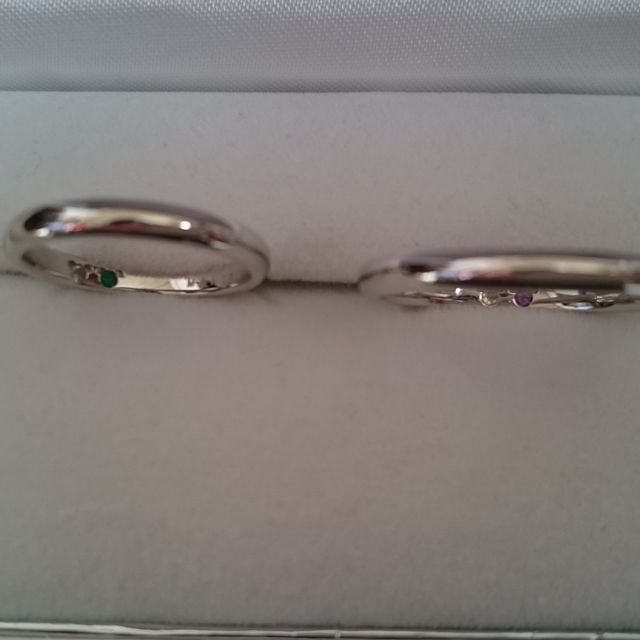 【THE KISS(ザ・キッス)の口コミ】 ザキッスのディズニーシリーズの結婚指輪は
サンプルが、置かれているとこ…