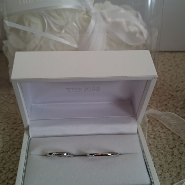 【THE KISS(ザ・キッス)の口コミ】 ザキッスのディズニーシリーズの結婚指輪は
サンプルが、置かれているとこ…