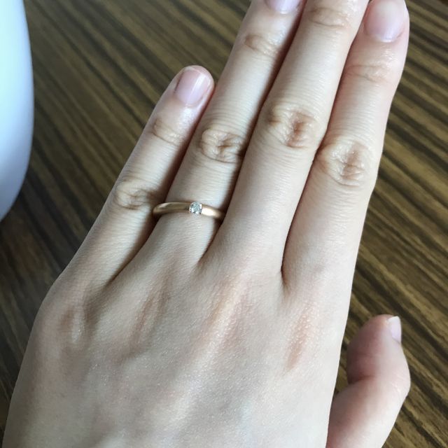 【NIESSING(ニーシング)の口コミ】 当初、婚約指輪は要らないかなと思っていましたが、ニーシングを見つけて…