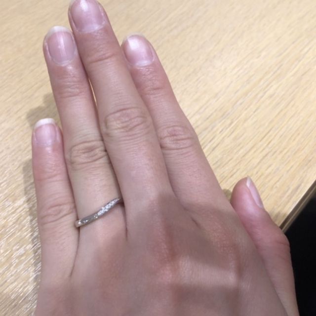 【TRECENTI(トレセンテ)の口コミ】 凄くよかったです！形も質も理想通りでした！
色んな指輪を試しましたが、…