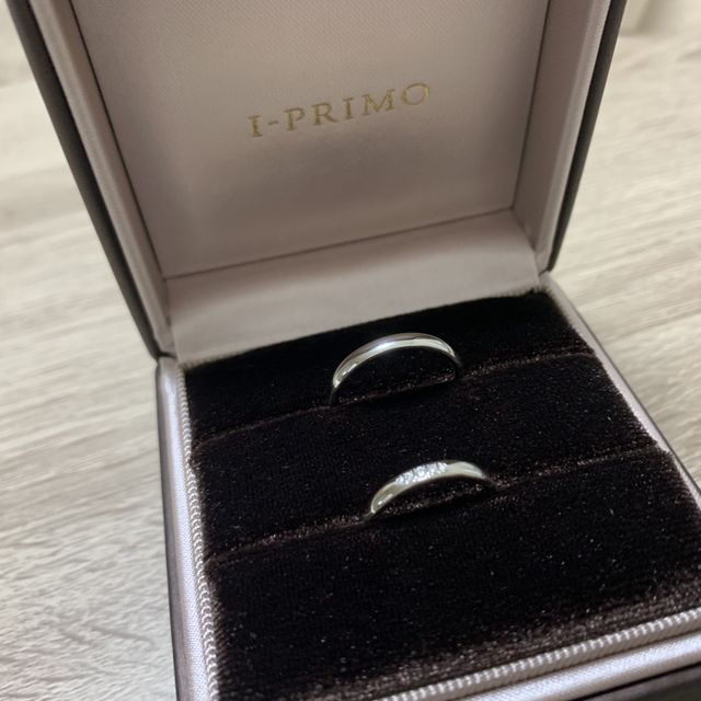 【アイプリモ(I-PRIMO)の口コミ】 指輪のデザインが気に入りました。また、アフターメンテナンスのサービス…