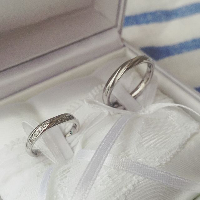 【JEWELRY STUDIO Advance(ジュエリースタジオアドバンス)の口コミ】 エンゲージリングもこちらのお店で購入したのですが、マリッジとエンゲー…