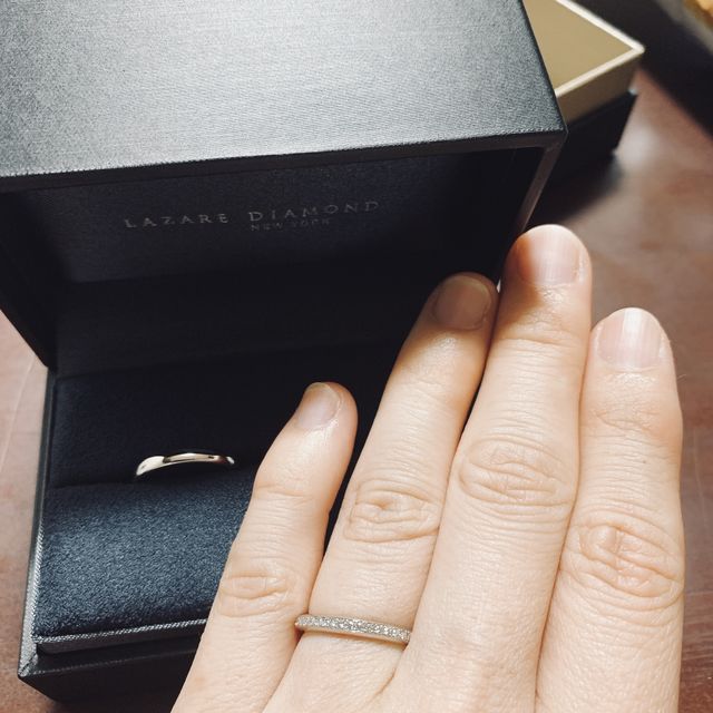 【ラザール ダイヤモンド(LAZARE DIAMOND)の口コミ】 アプローズが第一希望でしたが試着したところ私には可愛すぎました。
次に…