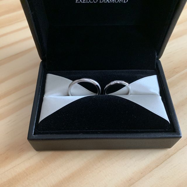 【エクセルコダイヤモンド(EXELCO DIAMOND)の口コミ】 他のブランドにはないデザインをオススメしてもらい、すごく気に入りまし…