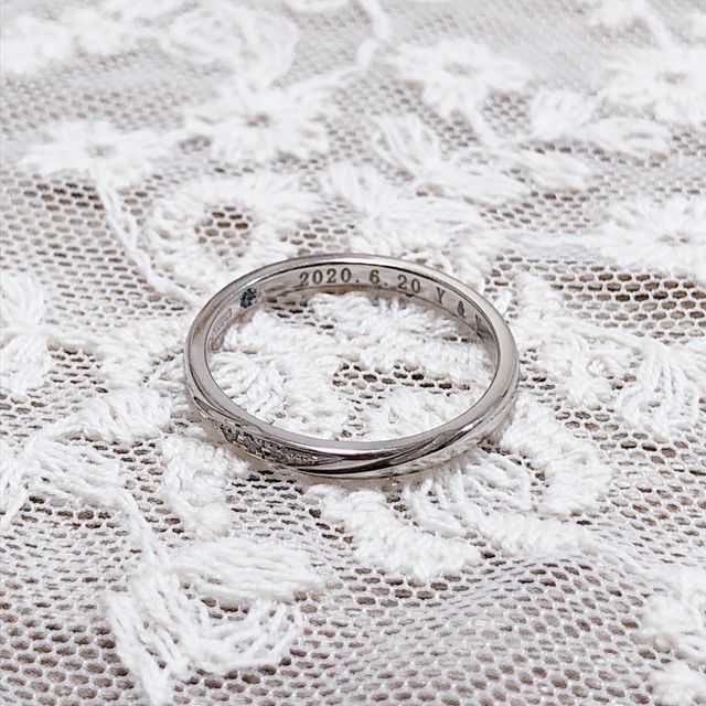 【アイプリモ(I-PRIMO)の口コミ】 【デザイン】シンプルで引っかからないもの且つダイヤが付いているデザイ…