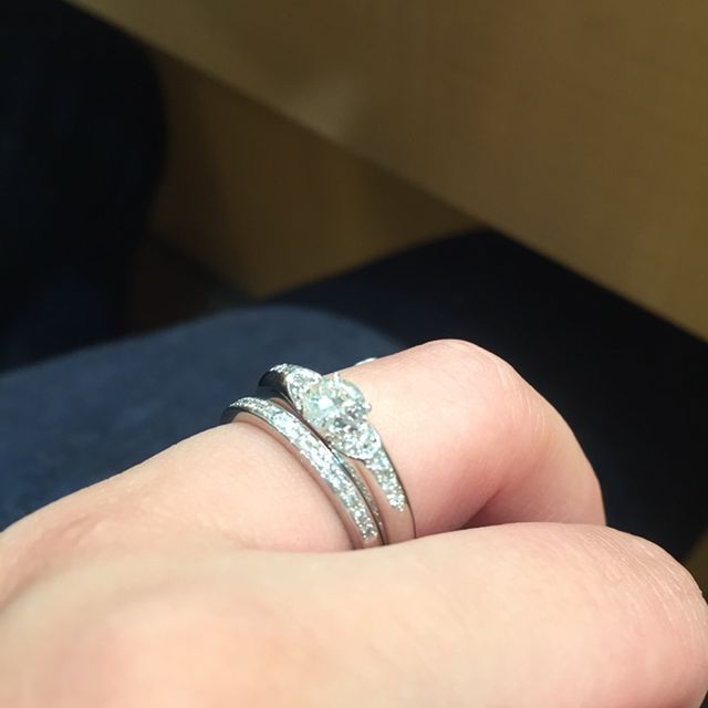 【１／ｆ エフブンノイチの口コミ】 特許を取得しているヴィーナスグレアのメレタイプ。とにかく輝きがまばゆ…