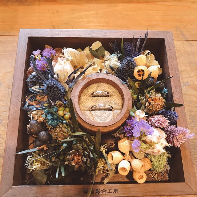 【鎌倉彫金工房の口コミ】 結婚指輪を手作りできるということで、今回行かせてもらいました。2人の理…