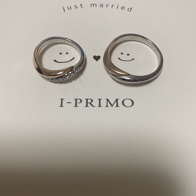 【アイプリモ(I-PRIMO)の口コミ】 私はデザインに一目惚れし、
主人は付け心地が気に入ったようです。

付け…