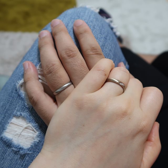 【TANZO.(鍛造指輪)の口コミ】 鍛造製法のお店を探していて、デザインからオーダーできると言うことで決…