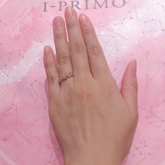 【アイプリモ(I-PRIMO)の口コミ】 婚約指輪を購入する前に、Instagram等で下見をして気になって目星をつけて…