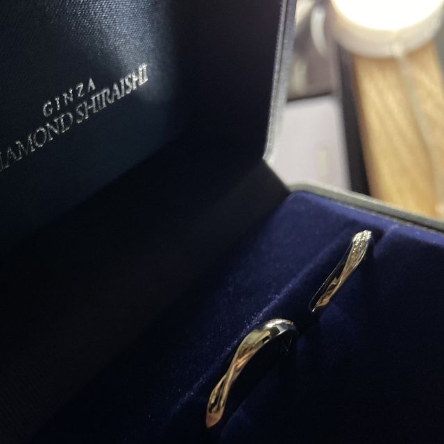 【銀座ダイヤモンドシライシの口コミ】 netでウェーブの指輪を探しており、沢山のお店サイトをみた中で1番ダイヤ…