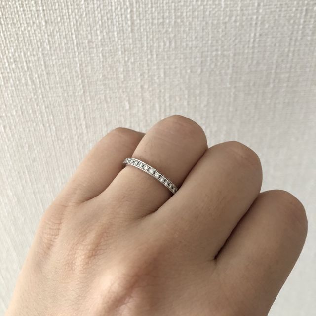 【I's stone(アイズストーン)の口コミ】 婚約指輪をこちらで頂いたこともあり、お店を見に行きました。
ハーフエタ…