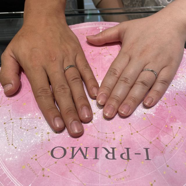 【アイプリモ(I-PRIMO)の口コミ】 結婚指輪を選ぶにあたって、ネットや百貨店などをまわり、さまざまな店舗…
