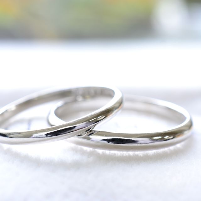 【湘南彫金工房 andfuseの口コミ】 素材やデザインなど色々とある見本の中からシンプルなデザインを選びまし…