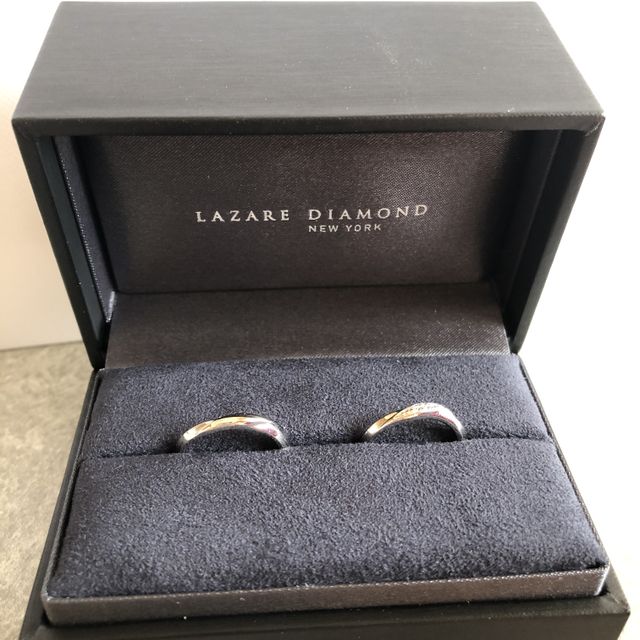 【ラザール ダイヤモンド(LAZARE DIAMOND)の口コミ】 ダイヤモンドが有名なお店ですが、派手すぎないデザインを探していました…