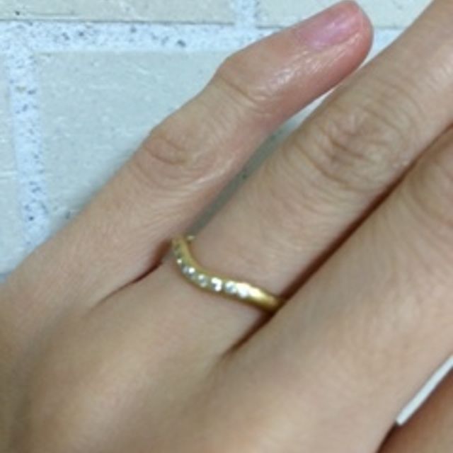 【ティファニー(Tiffany & Co.)の口コミ】 自分の気に入ったデザインのものが欲しかったので、彼と一緒に店頭に足を…