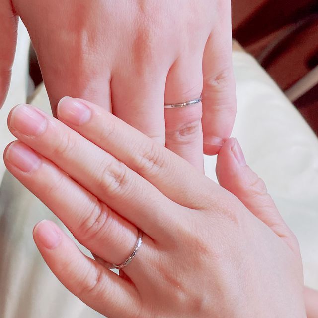 【Smith(工房スミス)の口コミ】 シンプルでお洒落なデザインで、程々の価格帯で、二人の思い出になるよう…