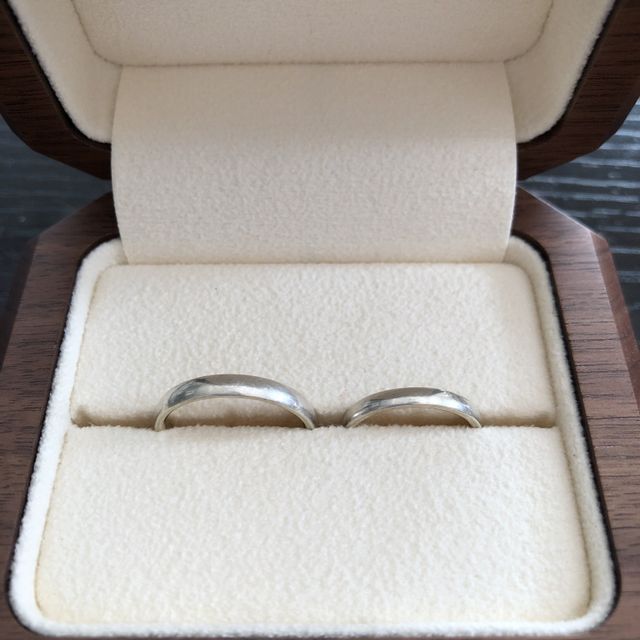 【TANZO.(鍛造指輪)の口コミ】 【指輪のデザイン・テイスト・素材について】手作り感はあるが洗練されて…