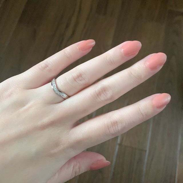 【アイプリモ(I-PRIMO)の口コミ】 指輪の決め手はやっぱりつけたときのフィット感を重要視しました。ずっと…