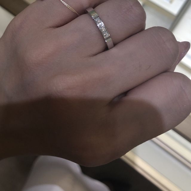 【カルティエ(Cartier)の口コミ】 カルティエの結婚指輪です。価格が安く、お手頃ですが、ファッションリン…