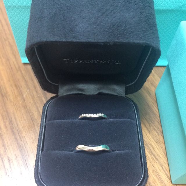 【ティファニー(Tiffany & Co.)の口コミ】 指が太めなので、なるべく細く見えるようなデザインのもの、且つ、つけ心…