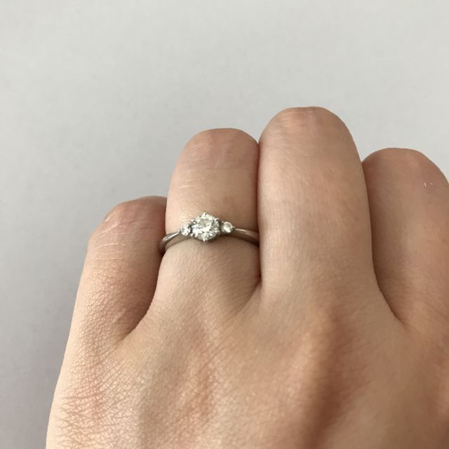 【ヴァンドーム青山(VENDOME AOYAMA)の口コミ】 元々、指輪などしないのもあったので付けていて違和感のないものがよかっ…