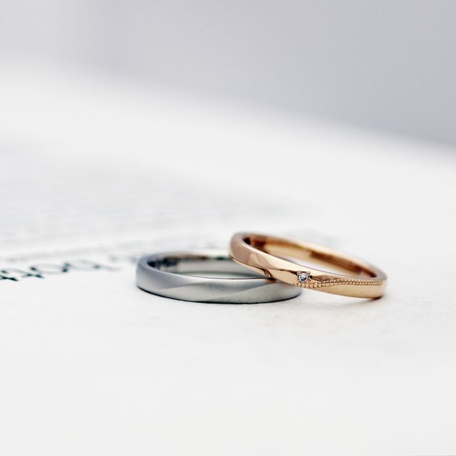 【atelier CraM(アトリエ クラム)の口コミ】 私は色が白いため、ピンクゴールドの指輪にしたくてオーダーメイドしまし…